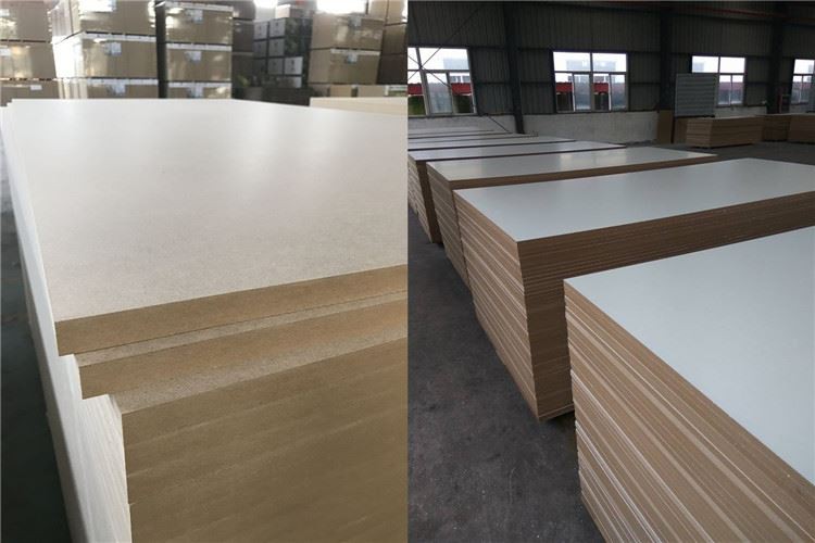 18mm MDF before and after film coating