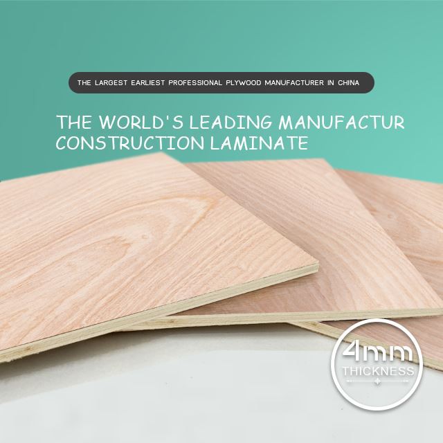 12mm 15mm 18mm Factory Price Plywood Commercial Construction Okuman Bintago Plywood