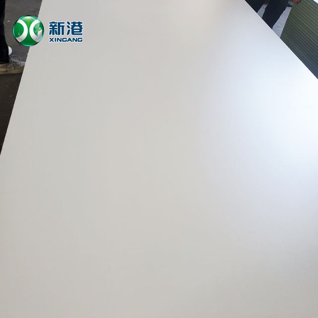 1220 X 2440mm White Laminated 4x8 Melamine MDF Plywood Board For Furniture