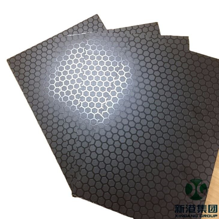 1250X2500mm Full Birch Core Anti-slip Film Coated Plywood/anti-slip Film Faced Plywood Truck Floor Dance Stage