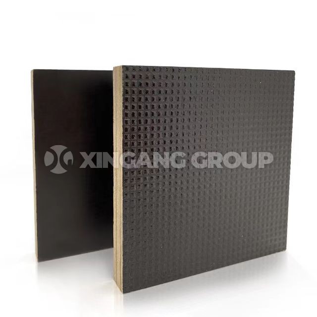 15mm 18mm Wiremesh Film Faced Plywood Anti-slip Black Film Faced Plywood For Floor