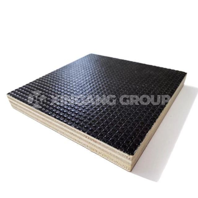 15mm 18mm Wiremesh Film Faced Plywood Anti-slip Black Film Faced Plywood For Floor