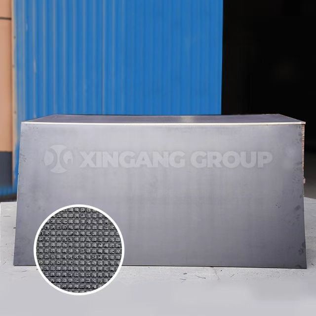15mm 18mm Wiremesh Film Faced Plywood Anti-slip Black Film Faced Plywood For Floor