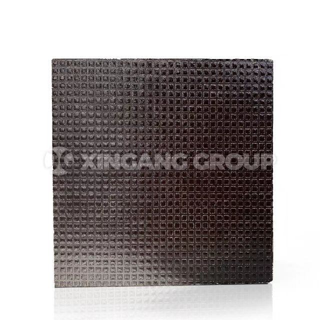 15mm 18mm Wiremesh Film Faced Plywood Anti-slip Black Film Faced Plywood For Floor