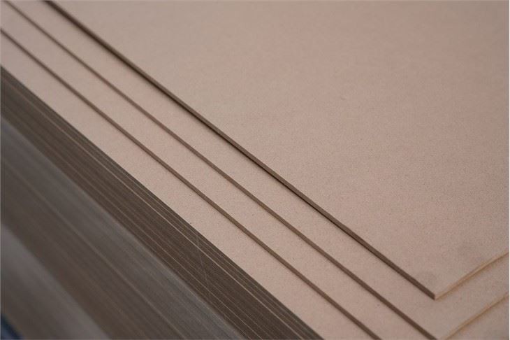 18mm 4x8 MDF With Melamine Film Sheet Melamine Laminated MDF