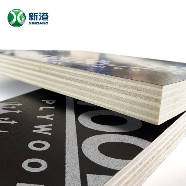 18mm Black Film Faced Plywood Poplar Core