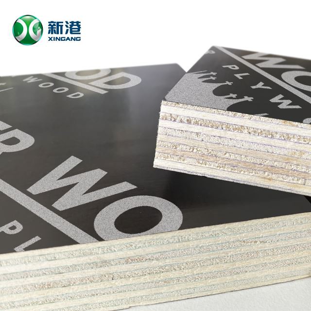 18mm Black Film Faced Plywood Poplar Core