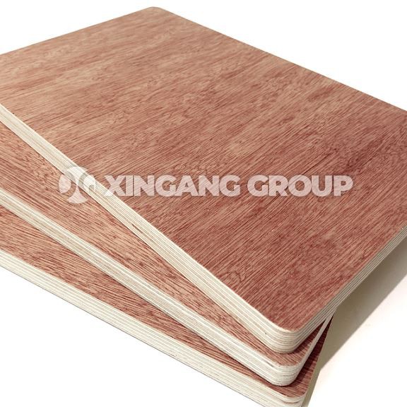 18mm Commercial Plywood Furniture Plywood Packing Plywood Face Back For Bintangor Okoume Birch Sheet MR E0 E1 E2