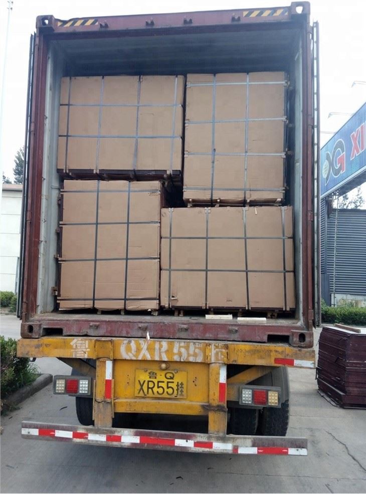 18mm Film Faced Shuttering Formwork Plywood For Construction Use