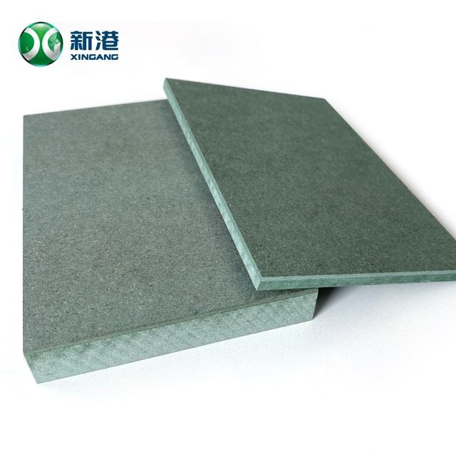 18mm Waterproof Green MDF Board HMR MDF
