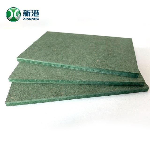 18mm Waterproof Green MDF Board HMR MDF