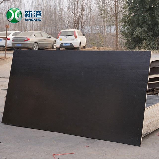 18mm Wbp Melamine Glue Black Brown Film Faced Shuttering Plywood For Construction