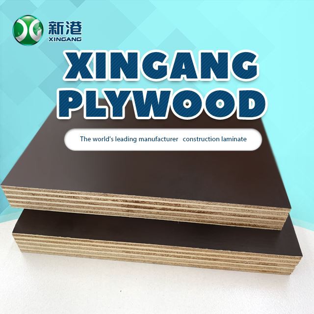 3/4 Plywood 4x8 Construction Wood Black Film Faced Plywood
