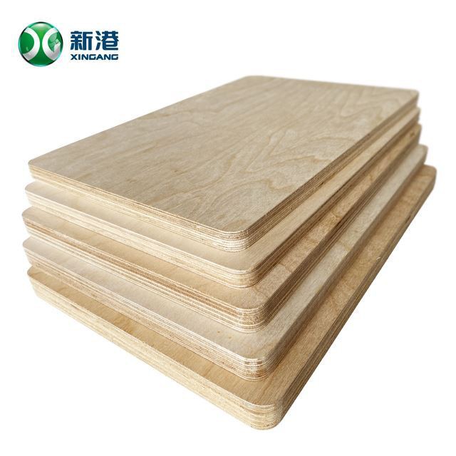 High Quality Plywood 18mm Phenolic Glue Birch Plywood Plywood Boards For Cabinet Furniture