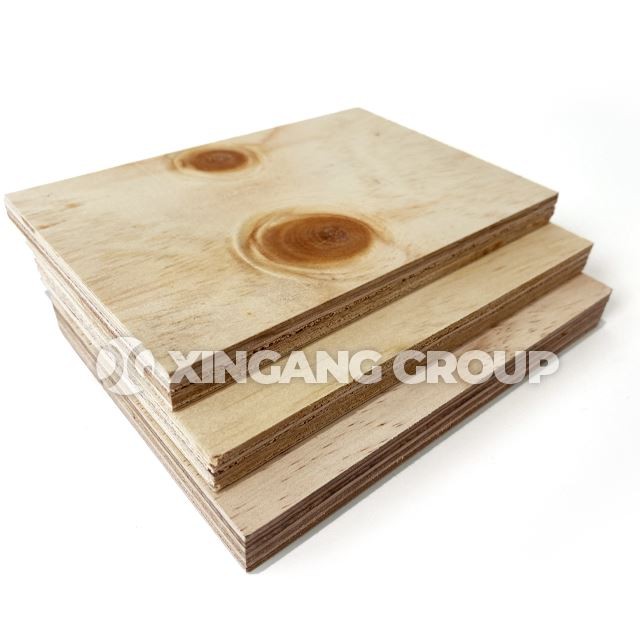 C/D Grade Pine Plywood With Knot