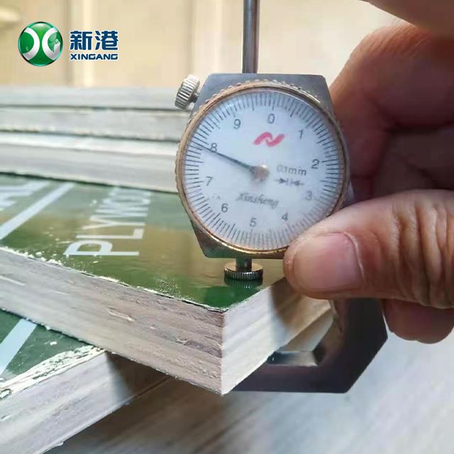 18mm Green Plastic Film Faced Plywood