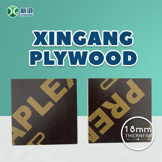 8-10 Times Use Quality Film Faced Plywood For Construction