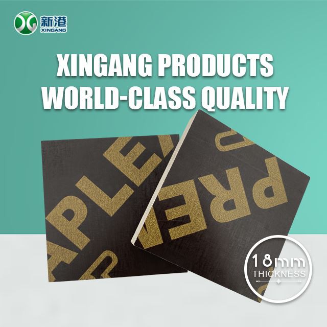 8-10 Times Use Quality Film Faced Plywood For Construction