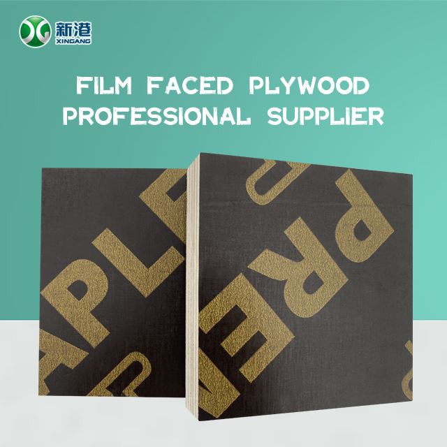 8-10 Times Use Quality Film Faced Plywood For Construction
