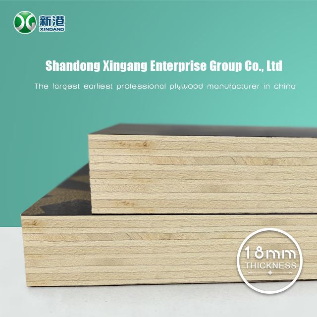 8-10 Times Use Quality Film Faced Plywood For Construction