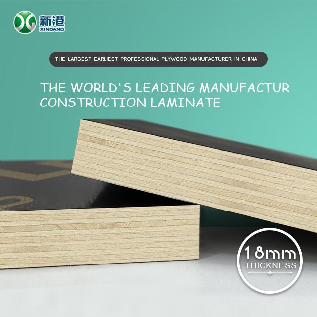 8-10 Times Use Quality Film Faced Plywood For Construction