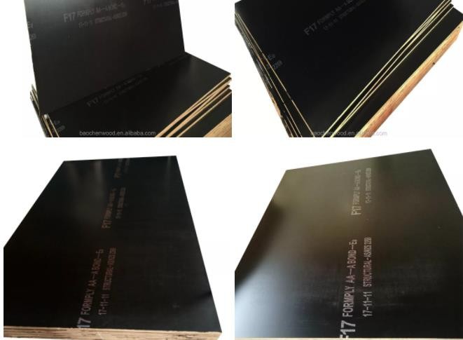 Australia Standard A Bond 17mm F17 Structural Formwork Plywood