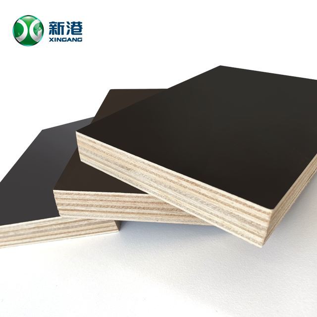 Birch Eucalyptus Core Film Faced Plywood Marine Board F17 FSC Certified Factory Price Phenolic Good Quality in China