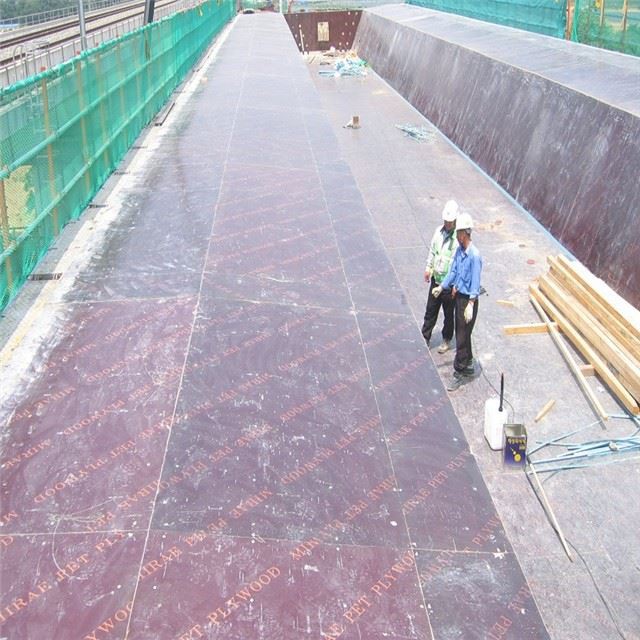 Black Or Brown Or Red Film Faced Plywood AAA Quality