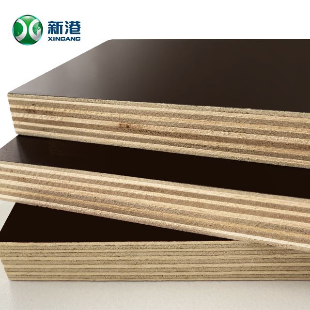 Building Material Use Many Times in Construction Finger Joint 18mm Black Film Faced Plywood