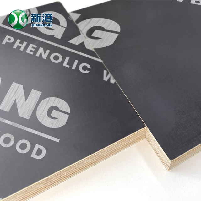 Building Material Use Many Times in Construction Finger Joint 18mm Black Film Faced Plywood