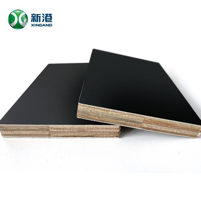 Cheap Film Faced Plywood Finger-joint Core Black /Brown