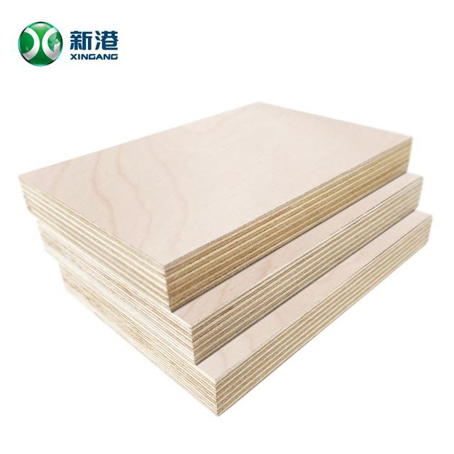 Cheap Plywood 9mm 12mm 15mm 18mm Cdx Pine Plywood Commercial Plywood For Furniture