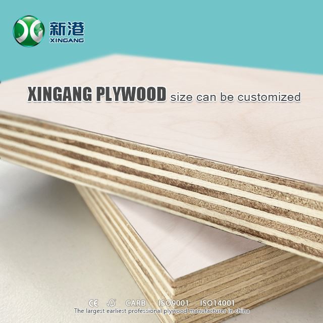 Cheap Plywood 9mm 12mm 15mm 18mm Cdx Pine Plywood Commercial Plywood For Furniture