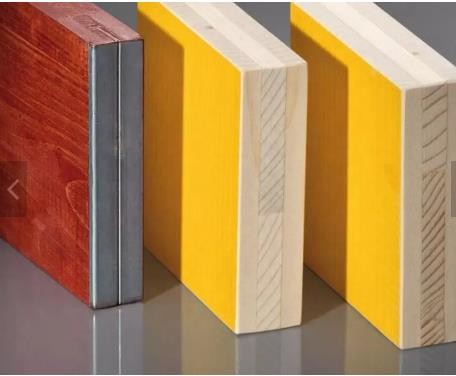 Construction Formwork 3ply Yellow Concrete Shuttering Panel