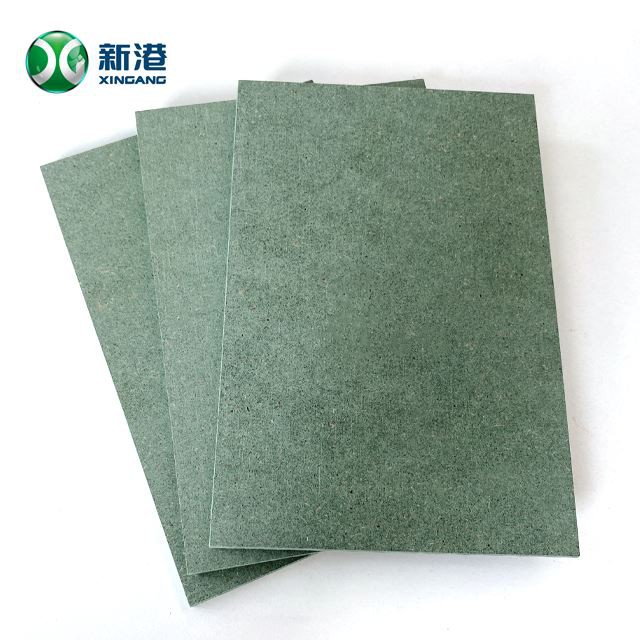 E1 4X8 Wood Mdf Waterproof Moisture Proof Green Mdf Board 18mm For Kitchen Cabinet