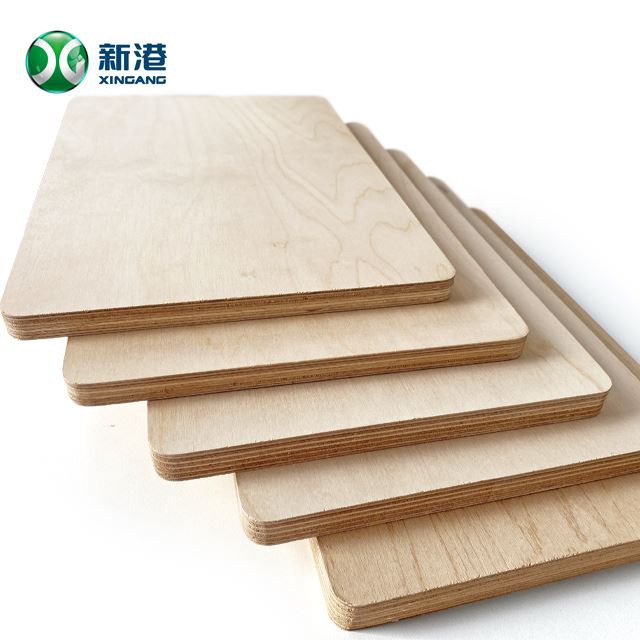 Furniture Plywood Birch Veneer Plywood For Decoration Use