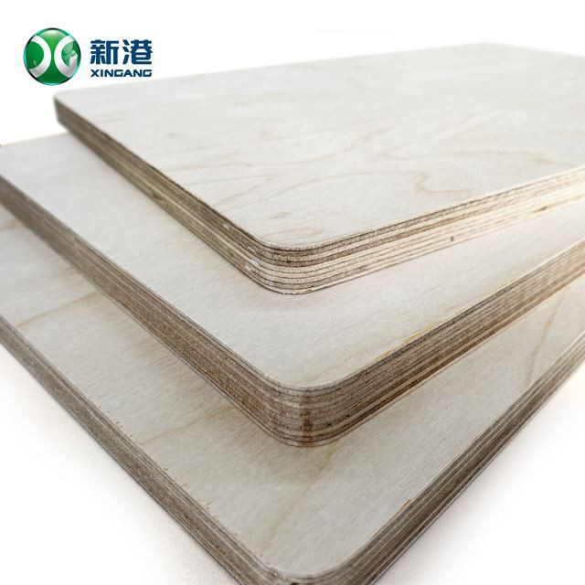 Furniture Plywood Birch Veneer Plywood For Decoration Use