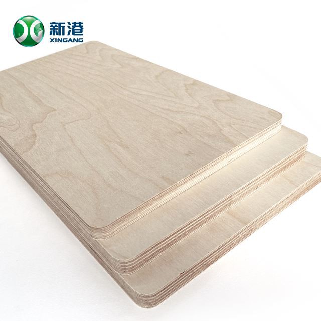 Furniture Plywood Birch Veneer Plywood For Decoration Use