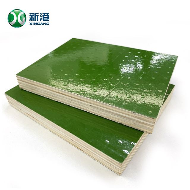 PVC Plywood Green Plastic Film Faced Plywood