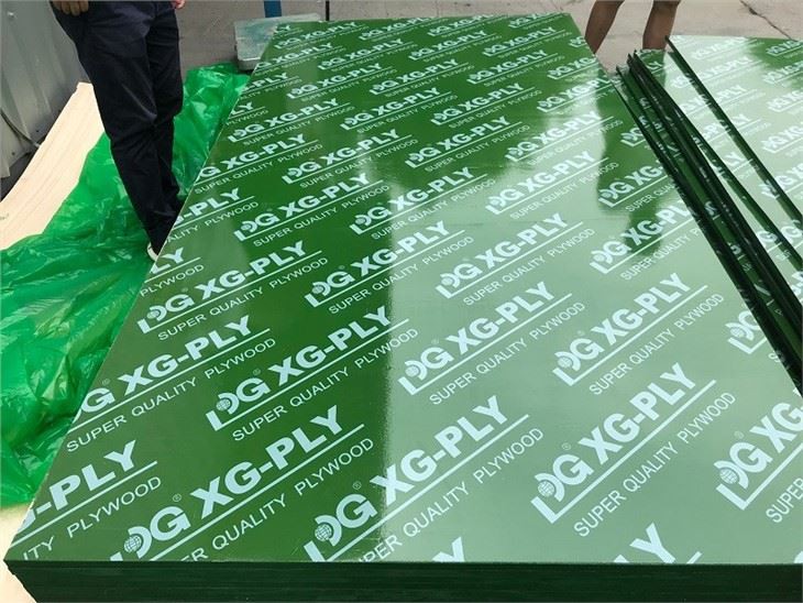Green Plastic Pvc Plywood