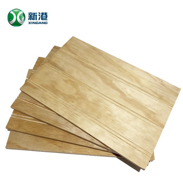 Grooved Commercial Plywood