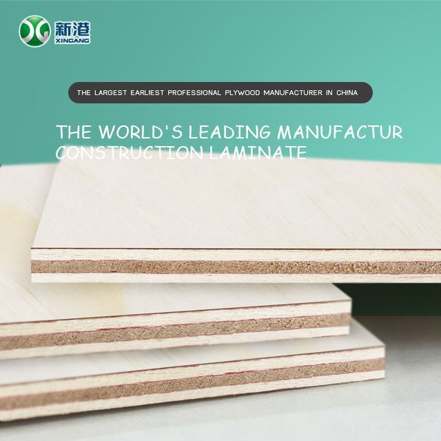 Hot Press Plywood 1200mmx2400mm Poplar Plywood Commercial Plywood Sheet