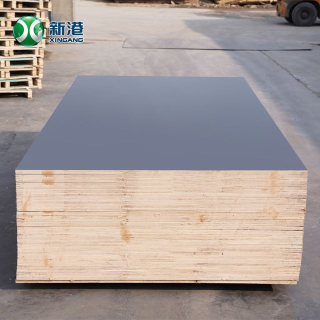 Hot Sales 18mm Poplar Core Shuttering Film Faced Plywood Water Proof Good Quality Cheap Plywood For Building Use