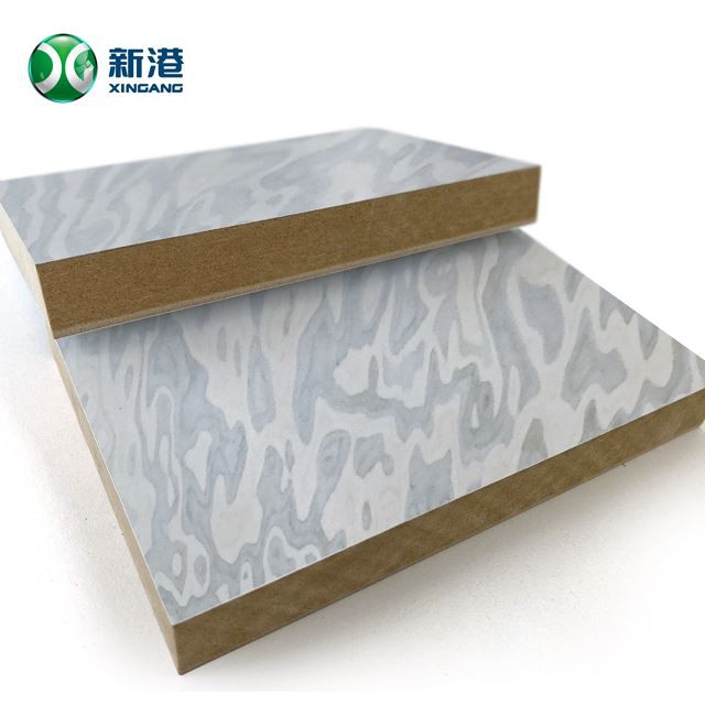 Hot Sell 18mm Melamine Board Laminated Mdf Raw Mdf Board