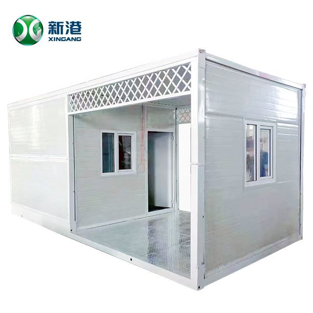 Light Steel 20ft Flat Pack Container House Prefab Container Camping Homes Detachable Container House
