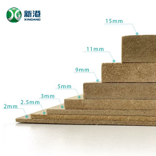 Linyi MDF Manufacture Plain Board Middle Density BOARD R