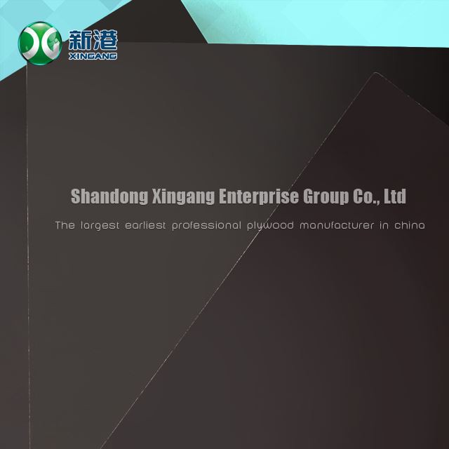 Marine Plywood 18mm Black Film Faced Plywood Waterproof Plywood