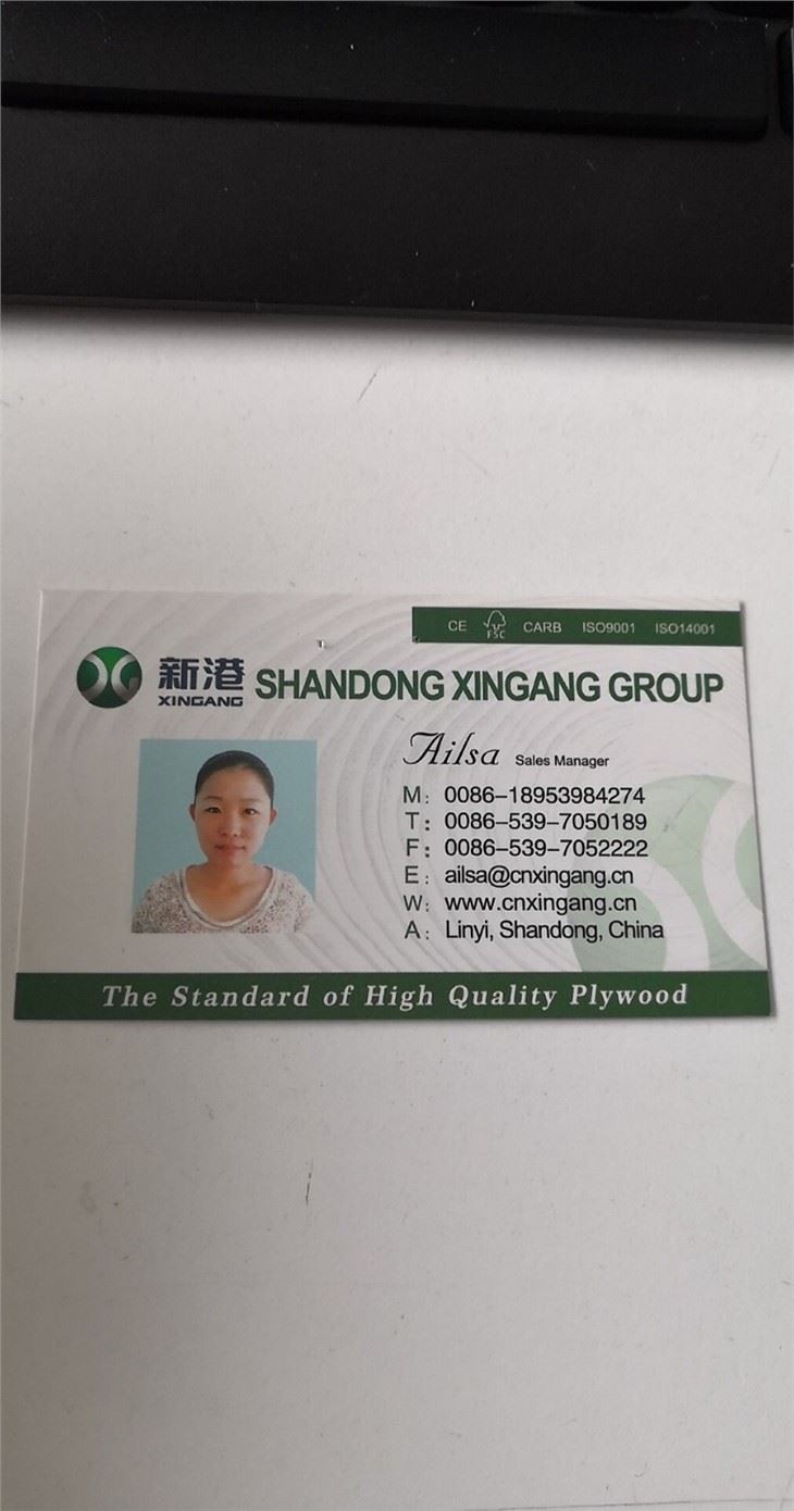 Melamine One Side Both Sides Paper Plywood For Furniture Usage
