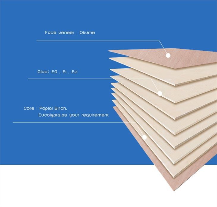 Okoume Commercial Plywood / Xingang Global Group