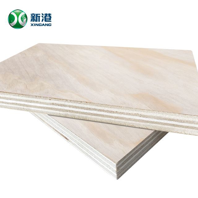 Pine Birch Core Phenolic Melamine Furniture Board 15mm Commercial Plywood in Linyi Used in Office And Packing